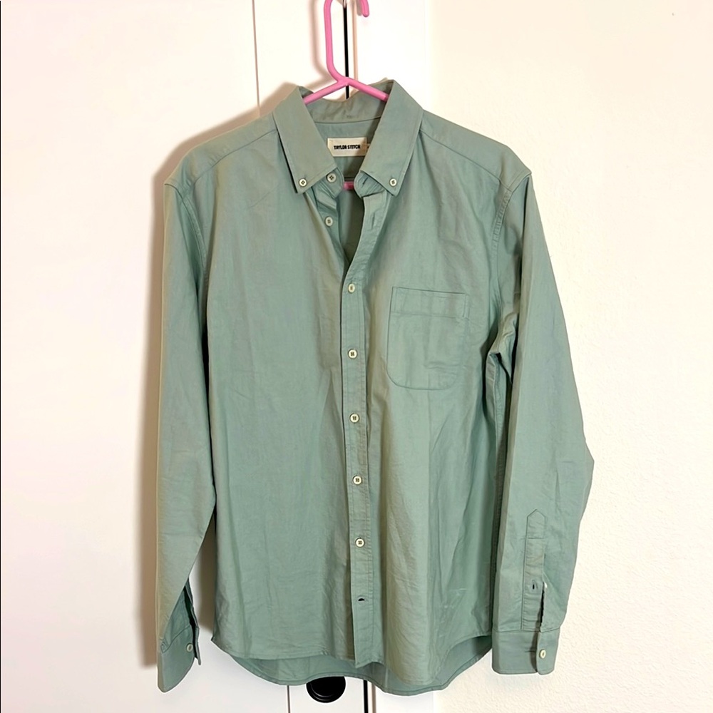 Taylor Stitch Sage Button Down Shirt